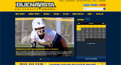 Desktop Screenshot of bvuathletics.com